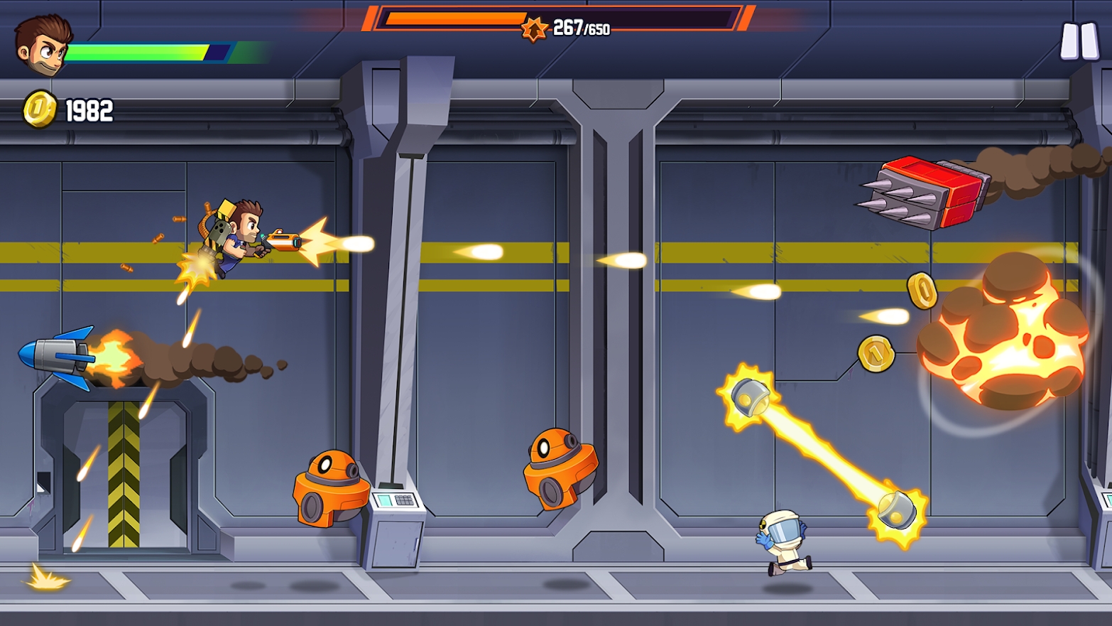 Jetpack Joyride 2手机版游戏截图