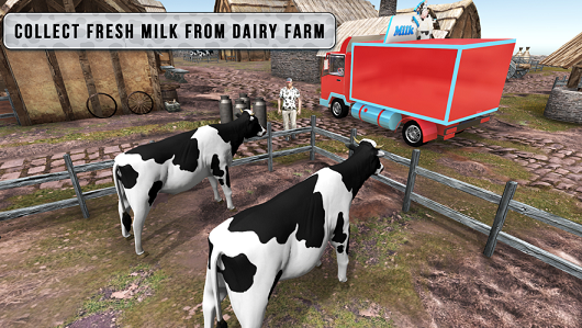 送牛奶者运输模拟器最新版游戏截图