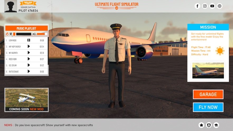 Ultimate Flight Simulator Pro手机版截图