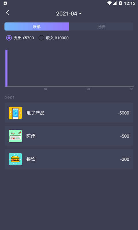 科创账本手机版截图