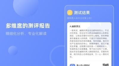 MBTI心理咨询安卓版软件截图