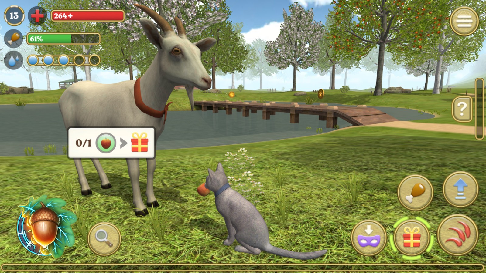 模拟猫咪农场动物游戏截图
