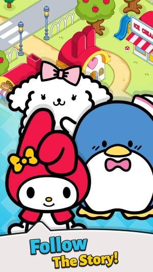 Hello Kitty合并小镇中文版截图