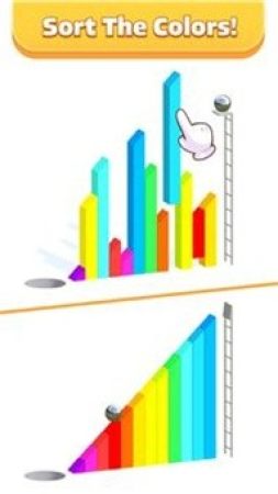 楼梯排序3D安卓版游戏截图