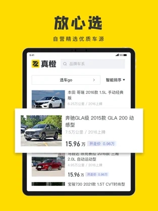 真橙汽车苹果版截图