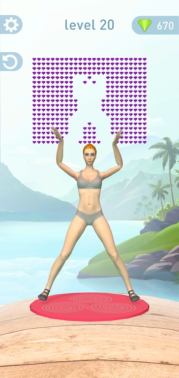 匹配瑜伽3D安卓版游戏截图