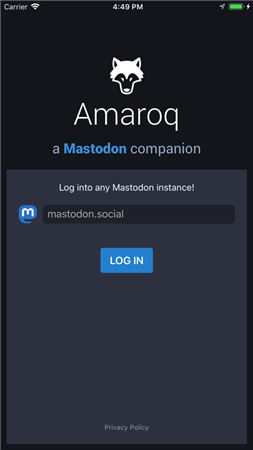 Amaroq for Mastodonapp软件截图