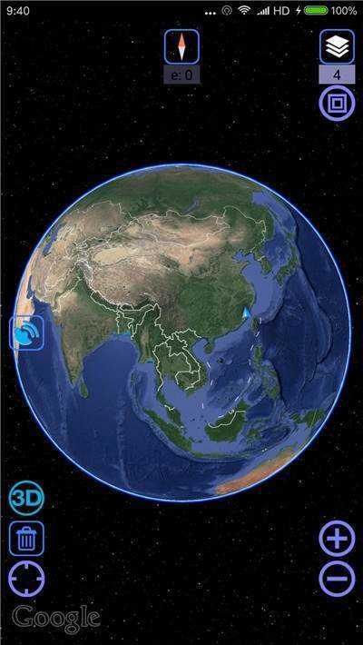 卫星地图2021年高清最新版软件截图