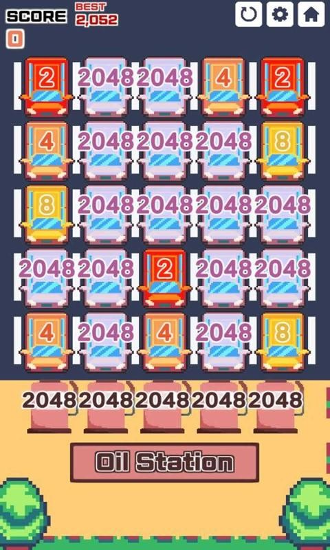 石油大亨2048手机版游戏截图