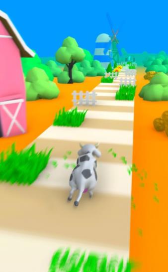 cow runner 3d安卓版游戏截图