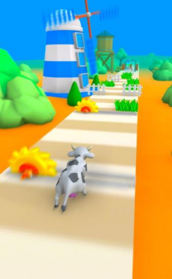 cow runner 3d安卓版游戏截图