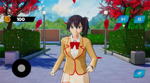 樱花女学生生活3D手机版游戏截图