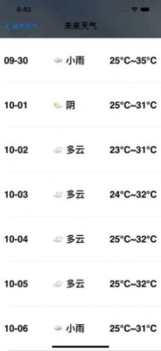 小薇天气最新版截图