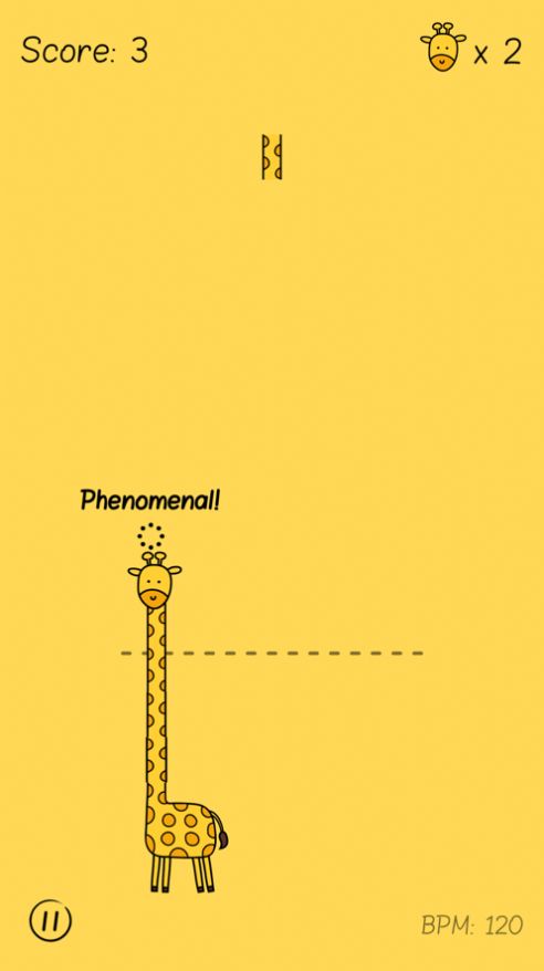 长长长颈鹿节奏音乐安卓版游戏截图