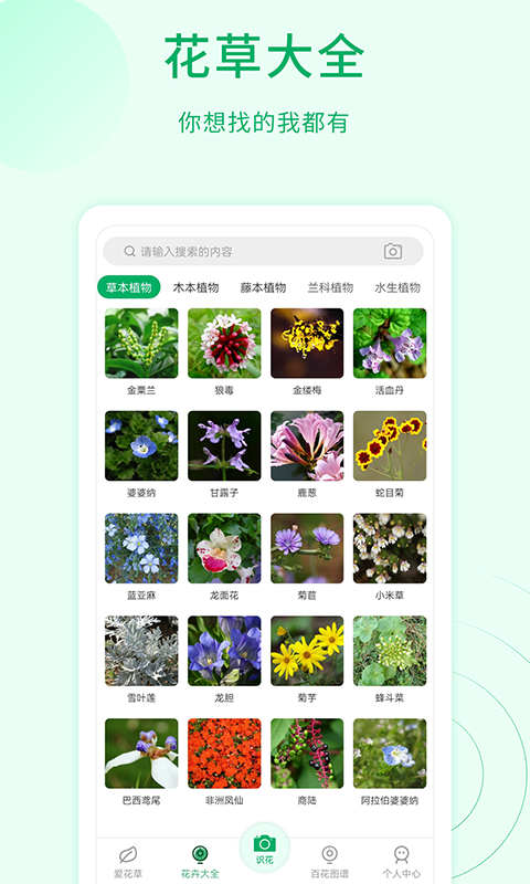 花草识别官方版软件截图