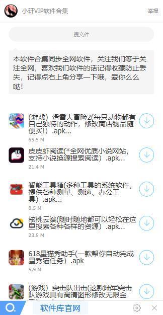 小轩vip软件蓝奏云最新版软件截图