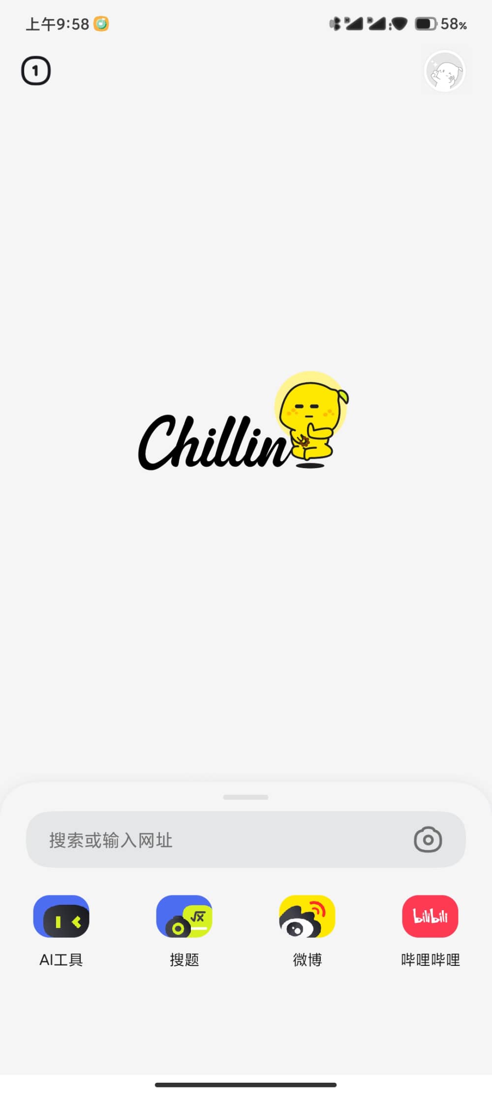 Chillin浏览器最新版软件截图