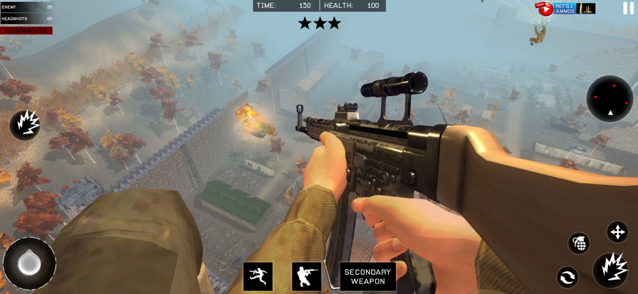世界大战射击之战官方版游戏截图