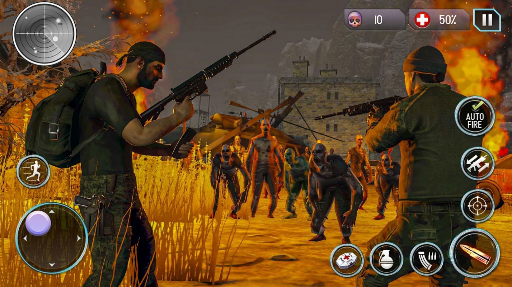 死亡幸存者的攻击僵尸安卓版游戏截图