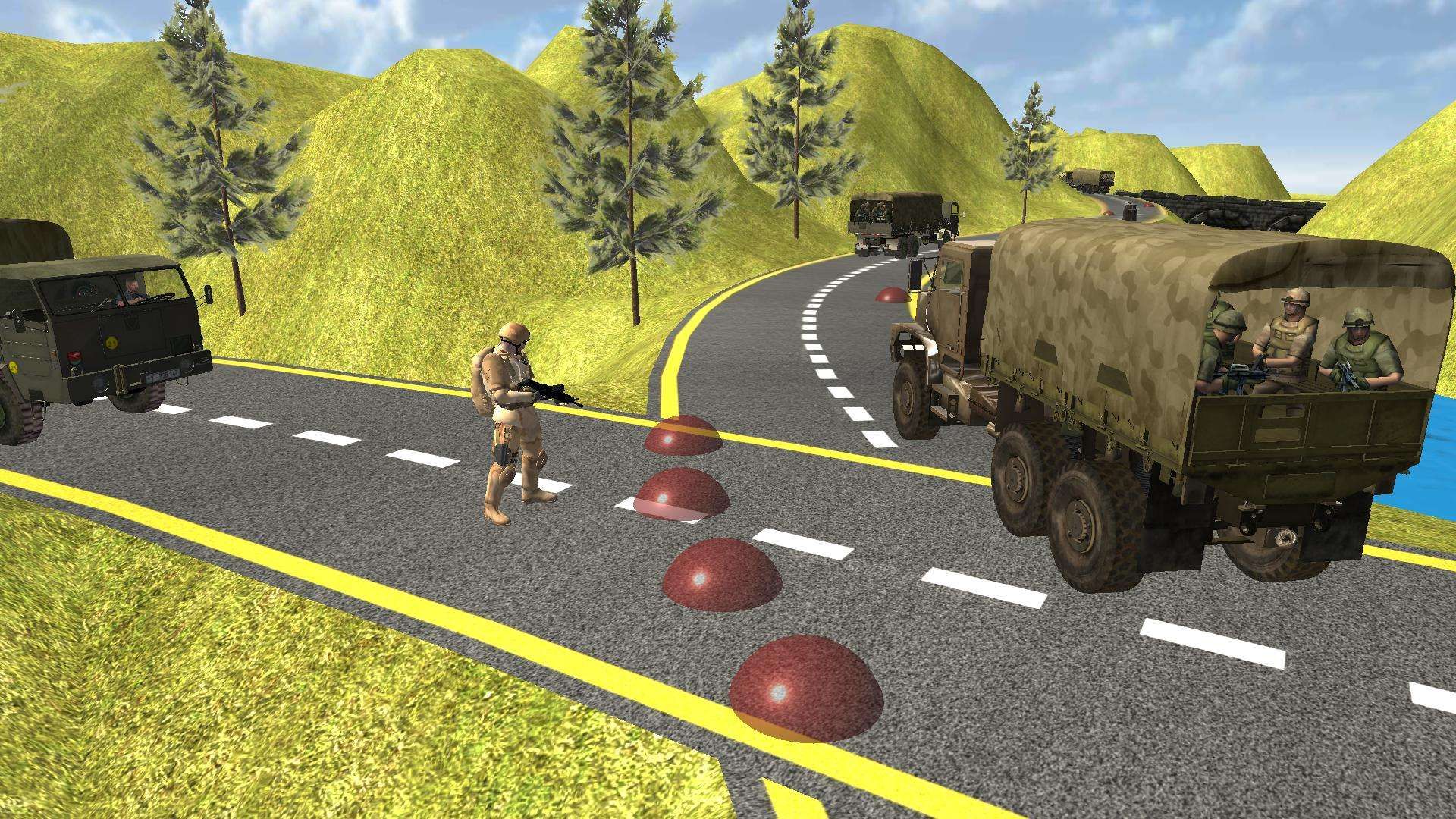 陆军货物运输卡车模拟器安卓版游戏截图