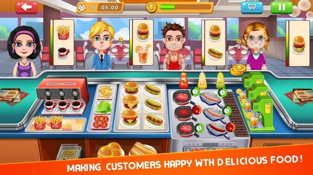 埃利斯烹饪和餐厅安卓版游戏截图